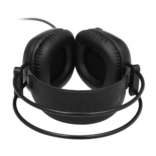 Gaming Headsets 3.5mm Wired Headphones Noise Canceling E-Sport Headphones with Mic Colorful LED Light(Black) - Image 3