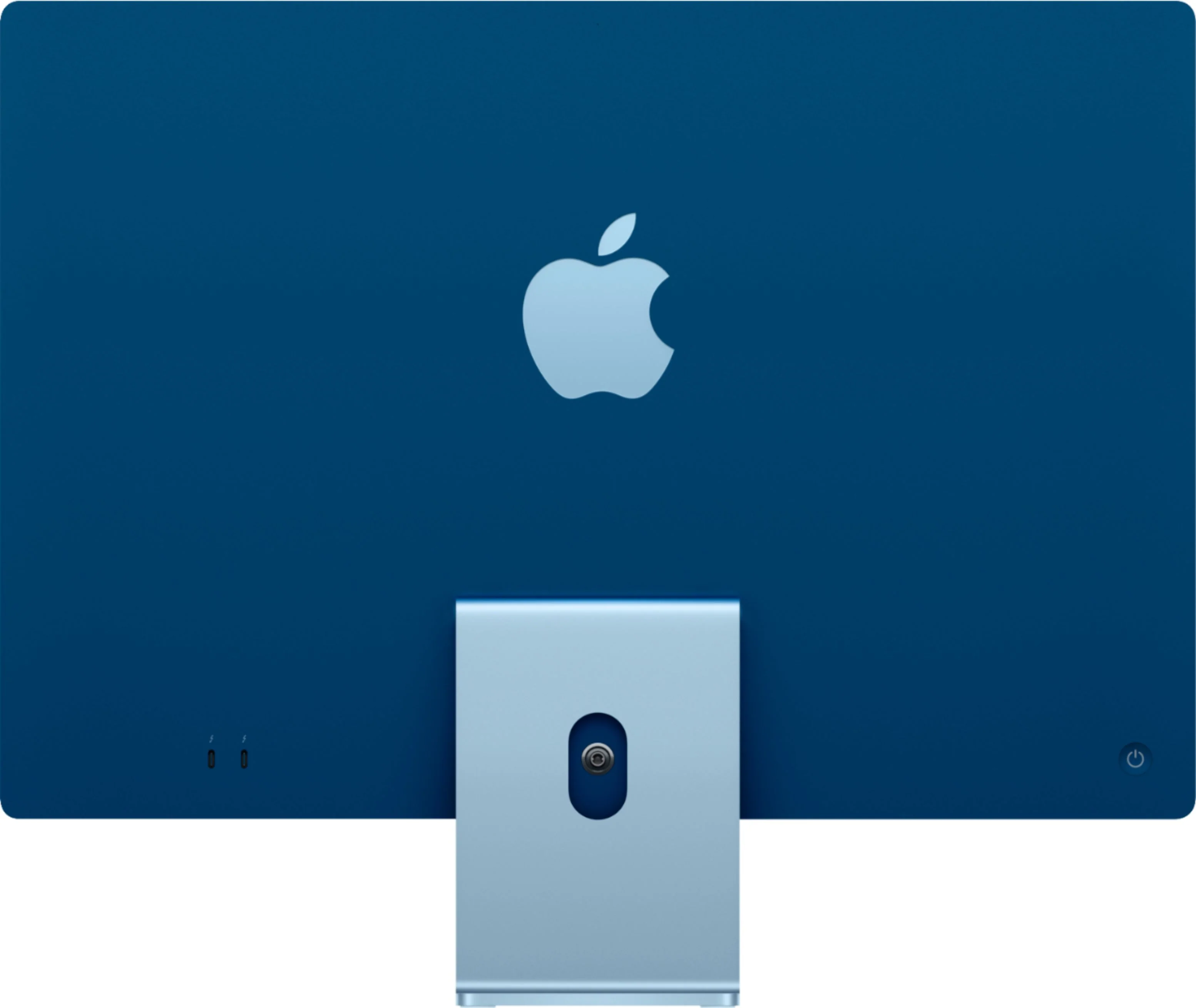 Apple iMac 24" 4.5K Retina display (Spring 2021) (MGPK3LL/A) (M1 3.20 GHz / 256GB SSD / 8GB RAM / 8-Core GPU) - Blue - Image 2