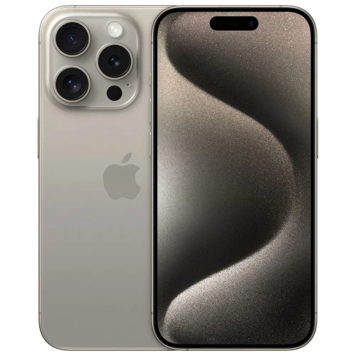 Apple iPhone 15 Pro 256GB -Natural Titanium - Unlocked (MTUF3VC/A)