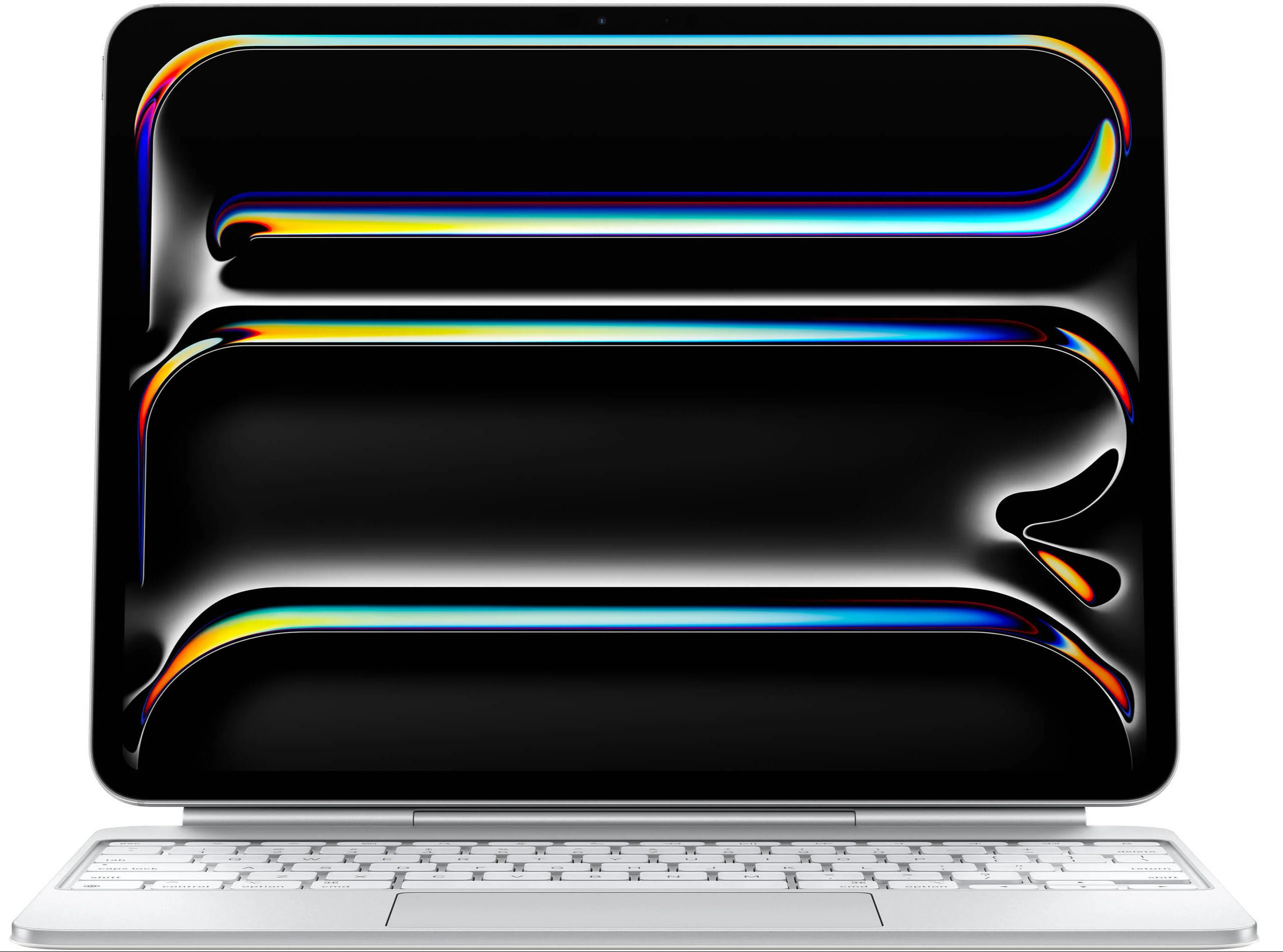 Apple Magic Keyboard for iPad Pro 13‑inch M4 (White, US English) - MWR43LL/A