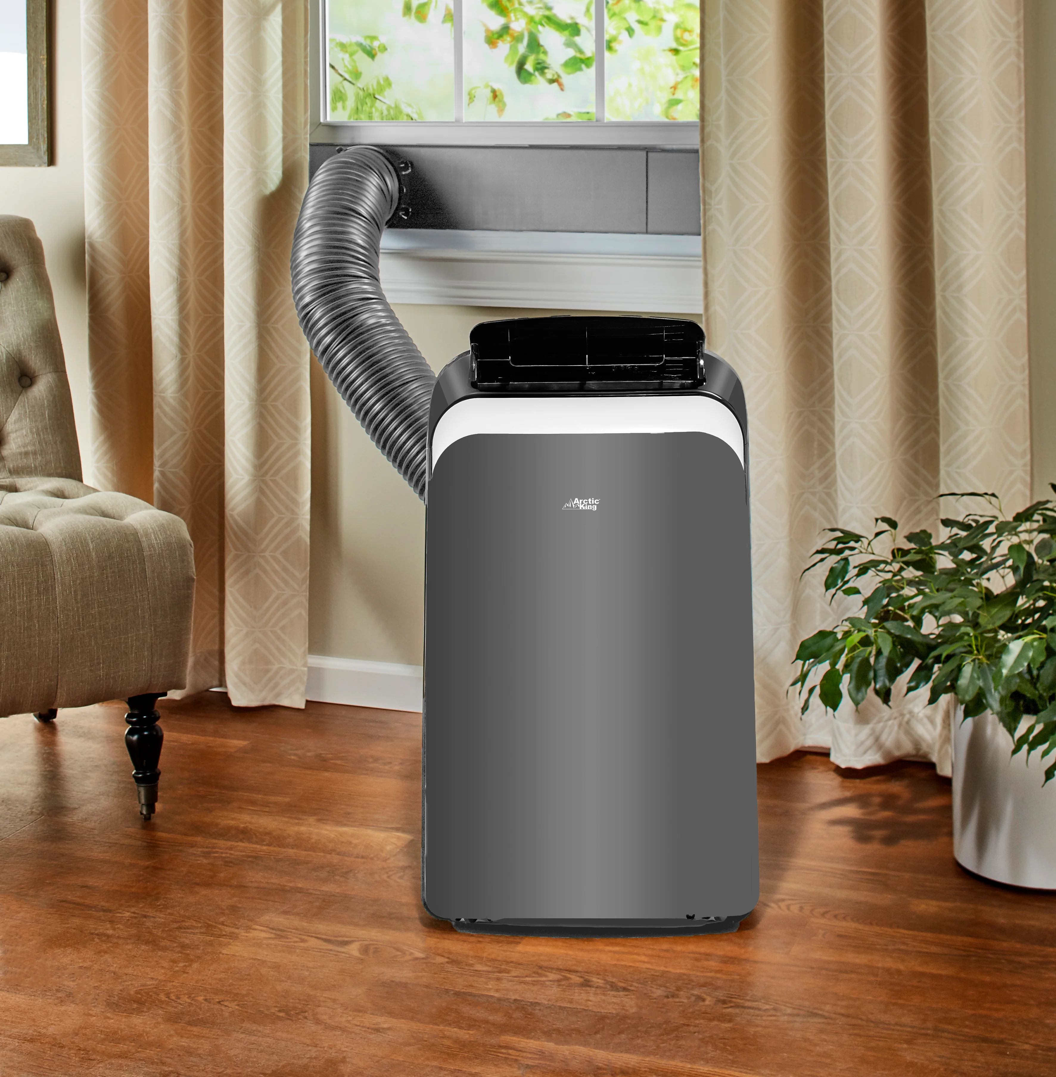 Arctic King 8,000 BTU (12,000 BTU Ashrae) 115V Smart Portable Air Conditioner, WPPD08CW0N - Image 5