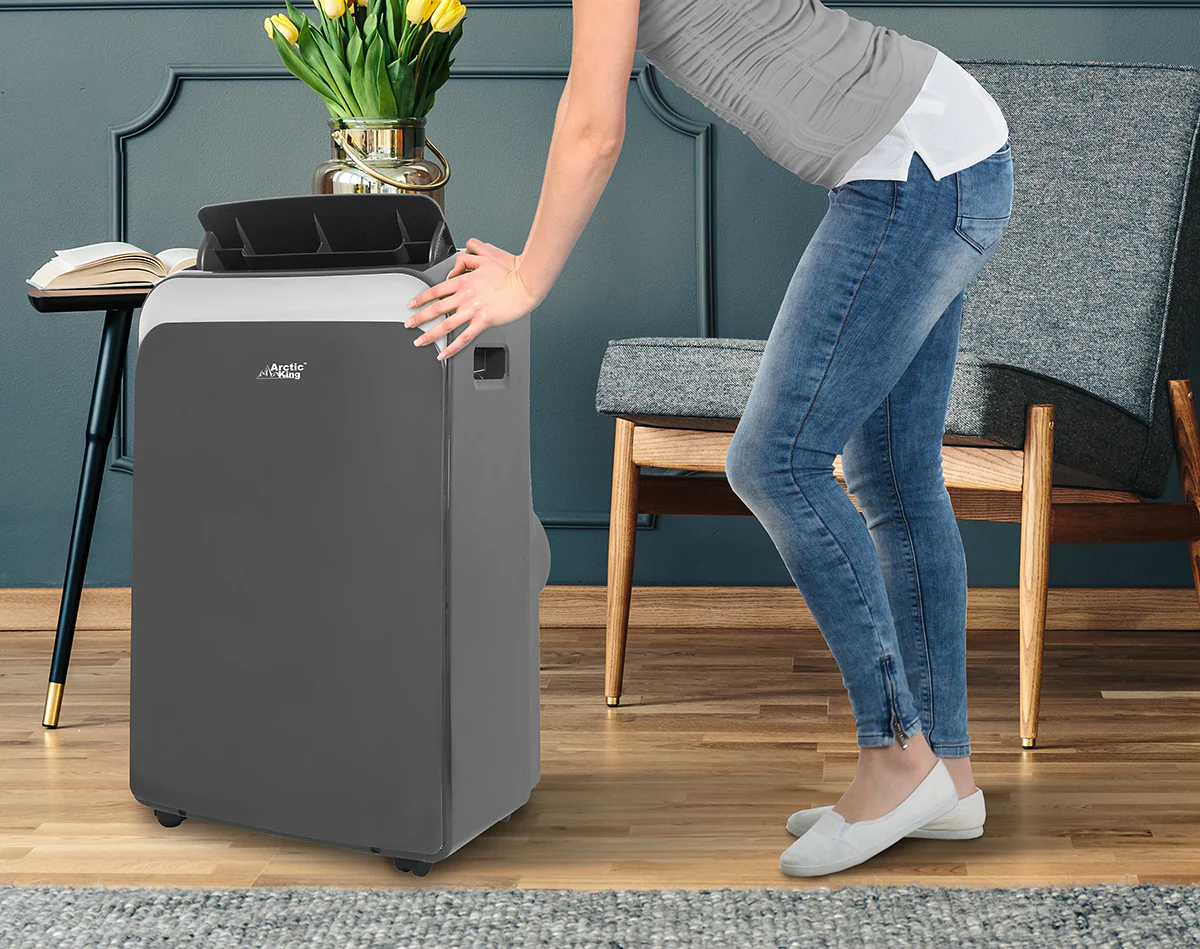 Arctic King 8,000 BTU (12,000 BTU Ashrae) 115V Smart Portable Air Conditioner, WPPD08CW0N - Image 6
