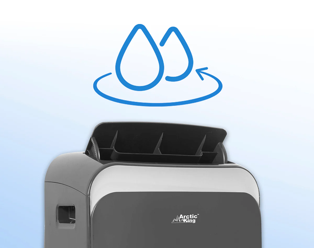 Arctic King 8,000 BTU (12,000 BTU Ashrae) 115V Smart Portable Air Conditioner, WPPD08CW0N - Image 7