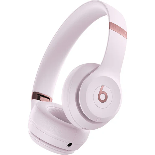 Beats by Dr. Dre Beats Solo 4 Wireless On-Ear Headphones (Cloud Pink) - MUW33LL/A - Fair - Image 4