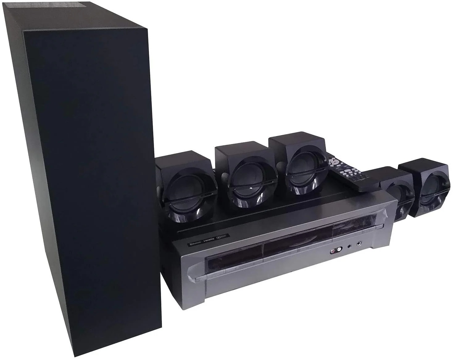 Blackweb 1000-watt 5.1 Channel Receiver Home Theater System with Bluetooth (BWA18SB003) - Image 3