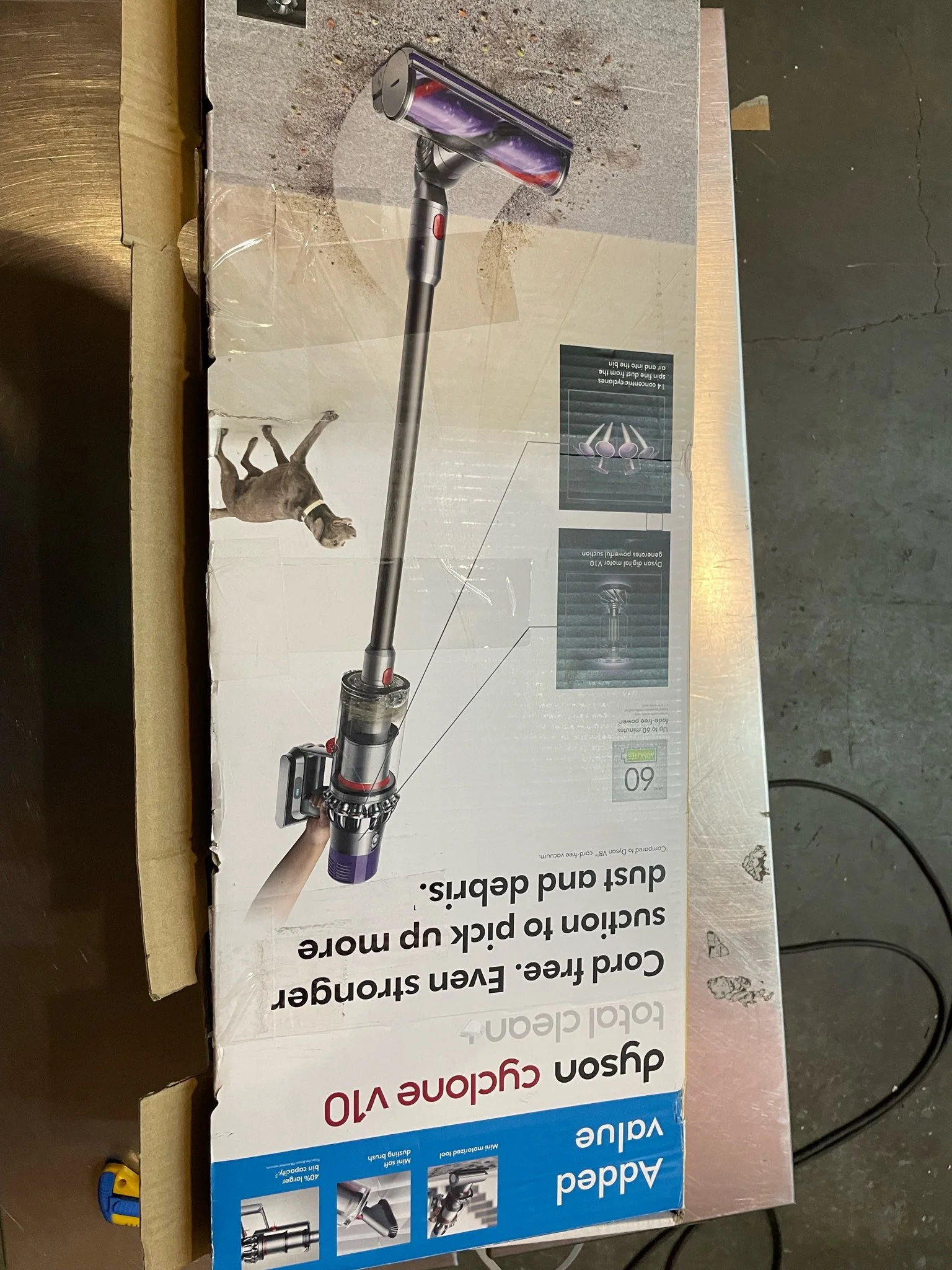 ****CLEARANCE*** Dyson Cyclone V10 Total Clean plus Cord-Free Stick Vacuum - Image 8