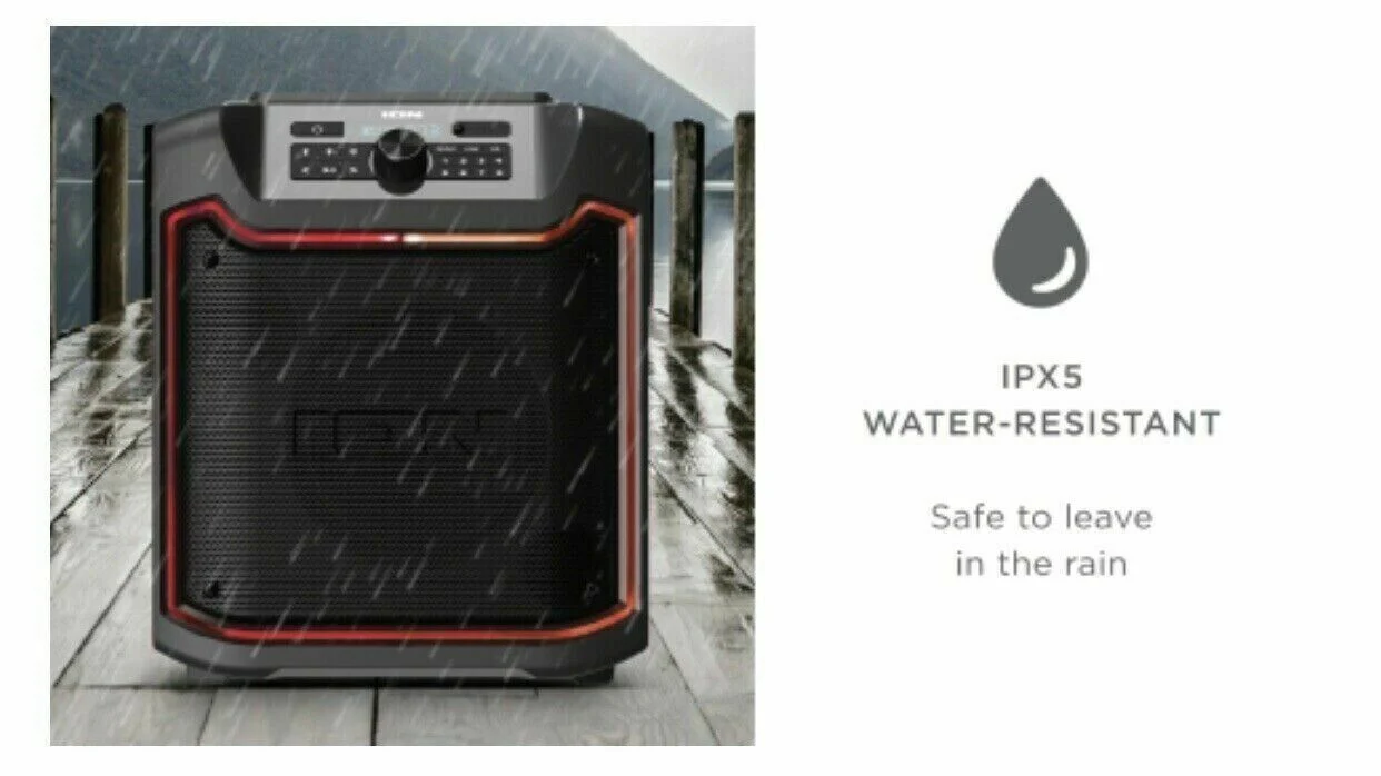ION Pathfinder 4 Bluetooth Portable Speaker with Wireless Qi Charging - Image 5
