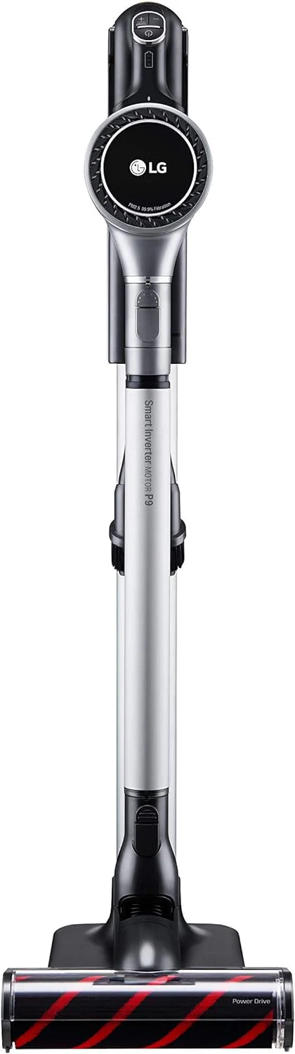 LG CordZero A9 Stick Vacuum Charge Plus, Matte Silver, A906SM, Powerful. Cordless. Long-Lasting, Powerful Suction, Cleans Carpets & Hard Floors - Image 2