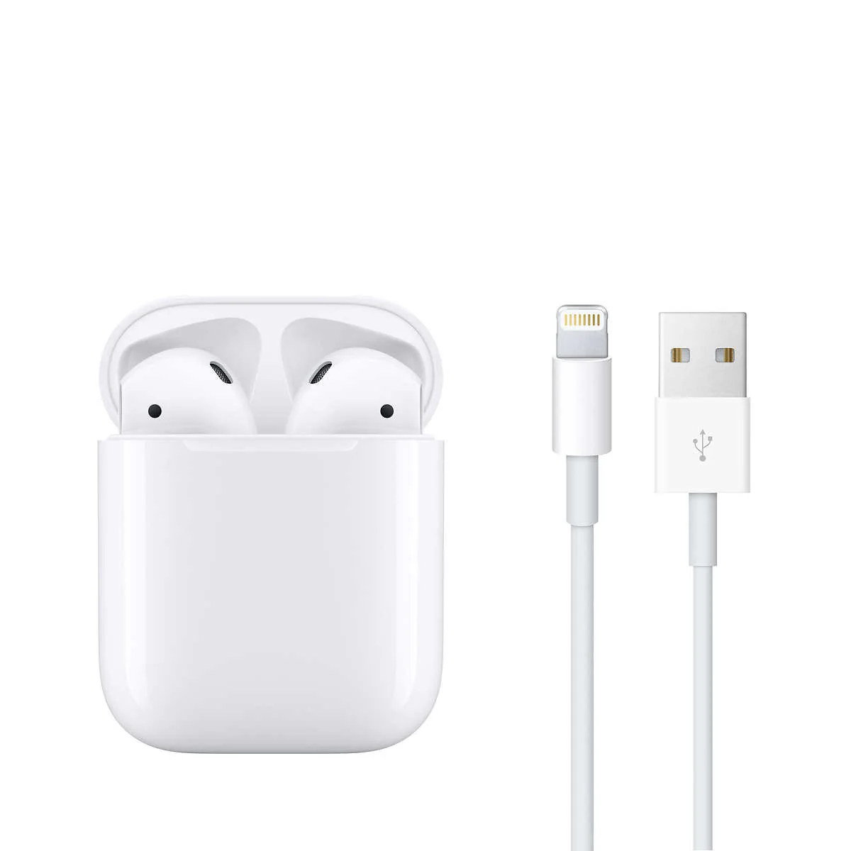 Apple AirPods Wireless Headphones with Charging Case - 1st Generation (MMEF2AM) - Image 3