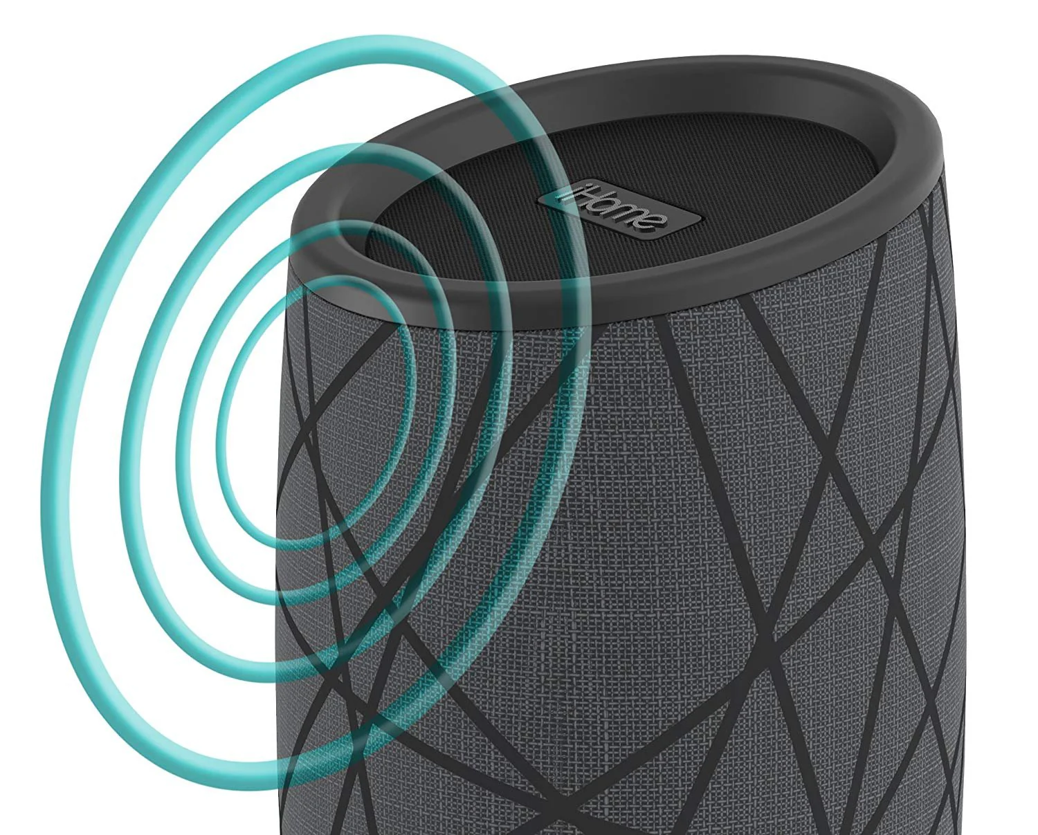 iHome iBT77 Portable Bluetooth Speaker with Speakerphone and Splashproof Fabric - Image 2