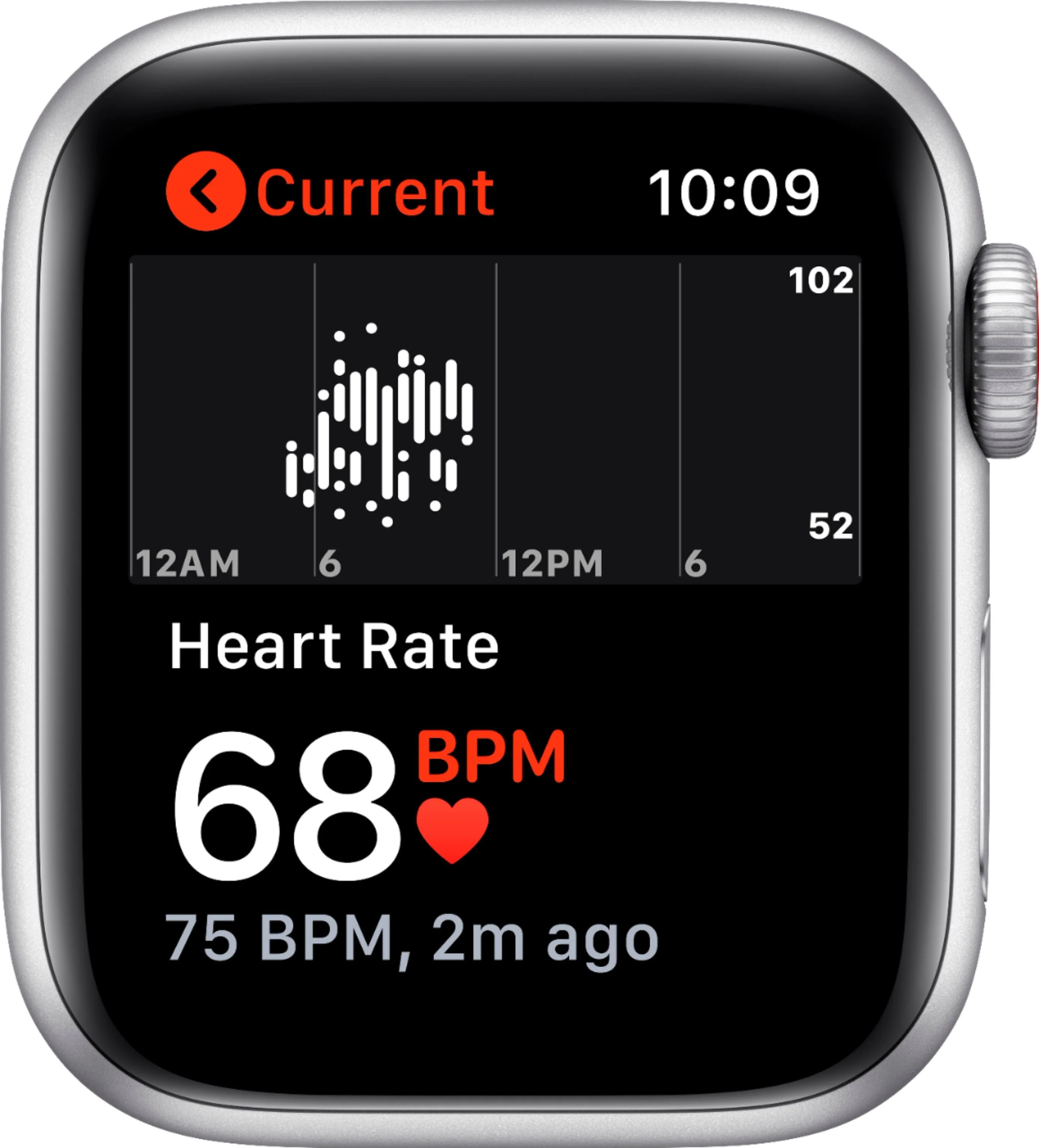 Apple Watch SE (GPS ) 40mm Silver Aluminum Case with Dee Navy Blue Sport Band - (MKQL3LL/A) - Image 4