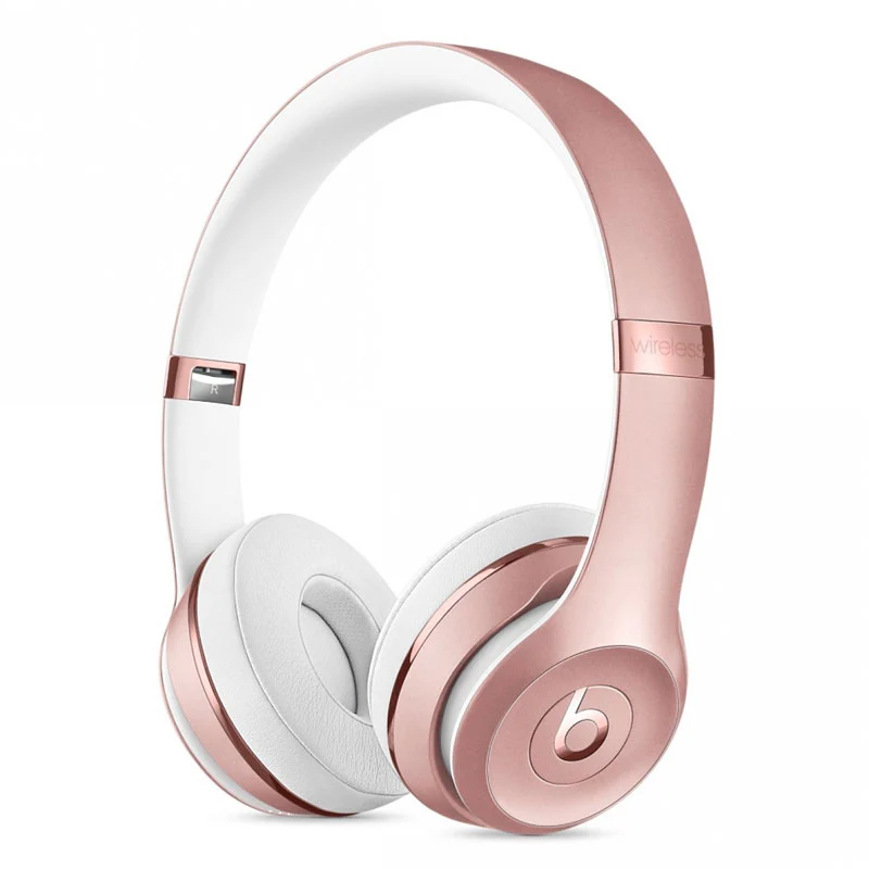 Beats by Dr. Dre Solo3 On-Ear Sound Isolating Bluetooth Headphones - Rose Gold ( BTMX442) - Image 2