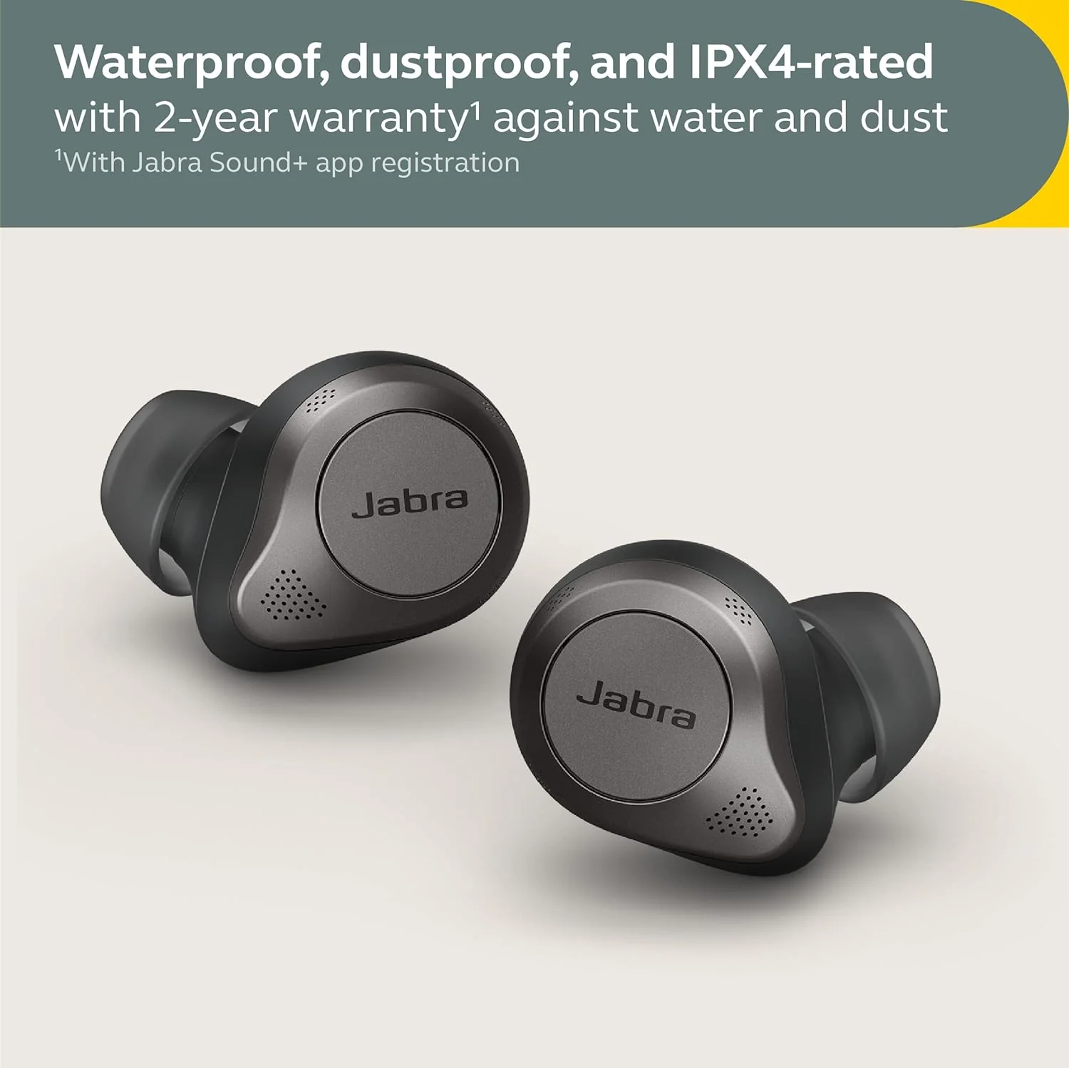 Jabra Elite 85t Wireless Bluetooth Earbuds with ANC Active Noise Cancellation - Image 2