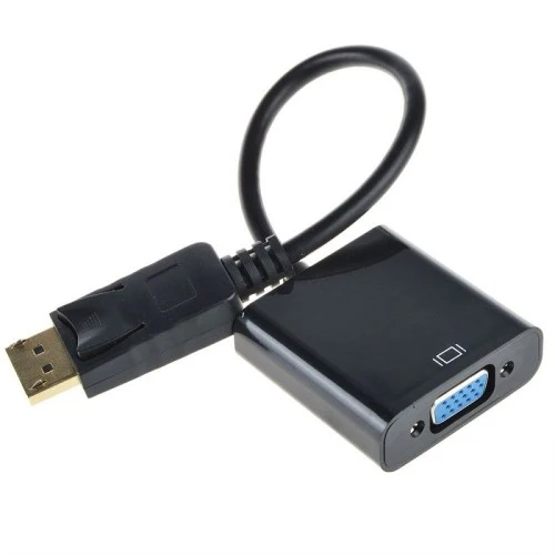 Displayport To VGA Female Cable Converter DP to VGA Video Adapter Male to Female - Image 5
