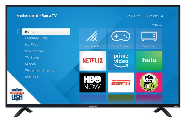 ELEMENT 50" Class 4K UHD Roku Smart LED TV (E4SW5017RKU)