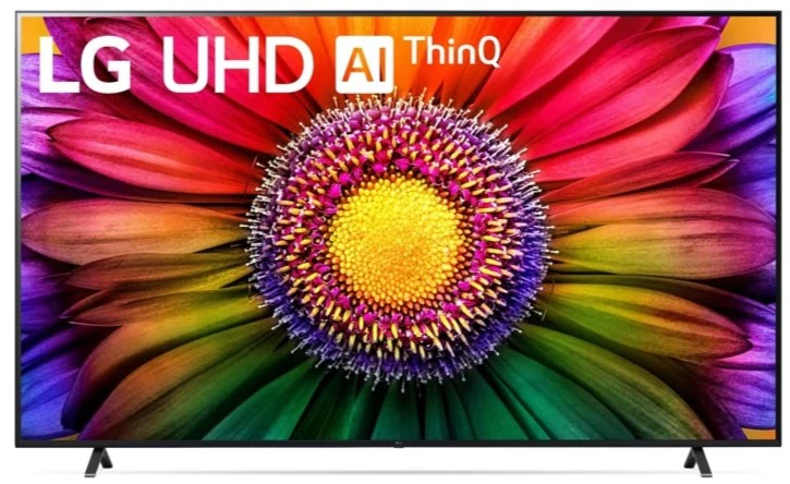 LG 65" Class UR8000 AUB series LED 4K UHD webOS 23 Smart w/ThinQ AI TV (65UR8000AUA)