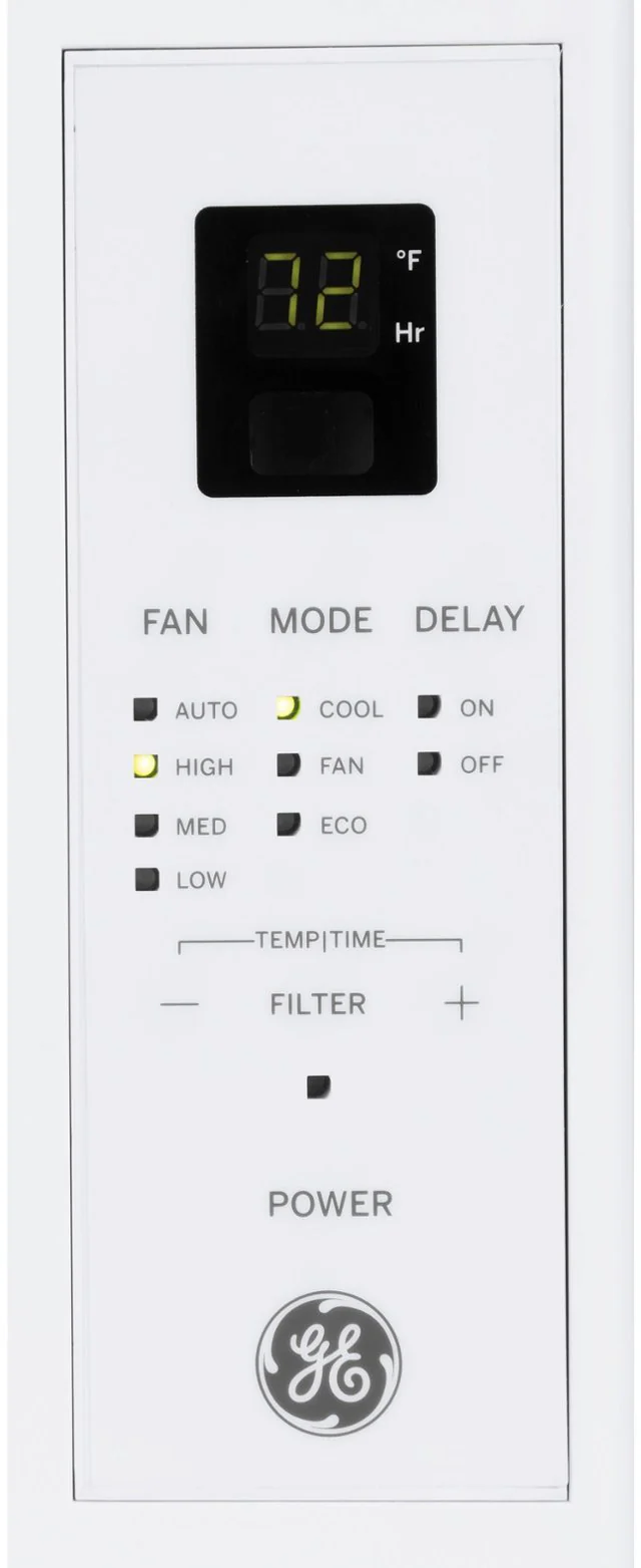 GE - 250 Sq. Ft. 6,000 BTU Window Air Conditioner with Remote - White (AHP06LZ) - Image 11