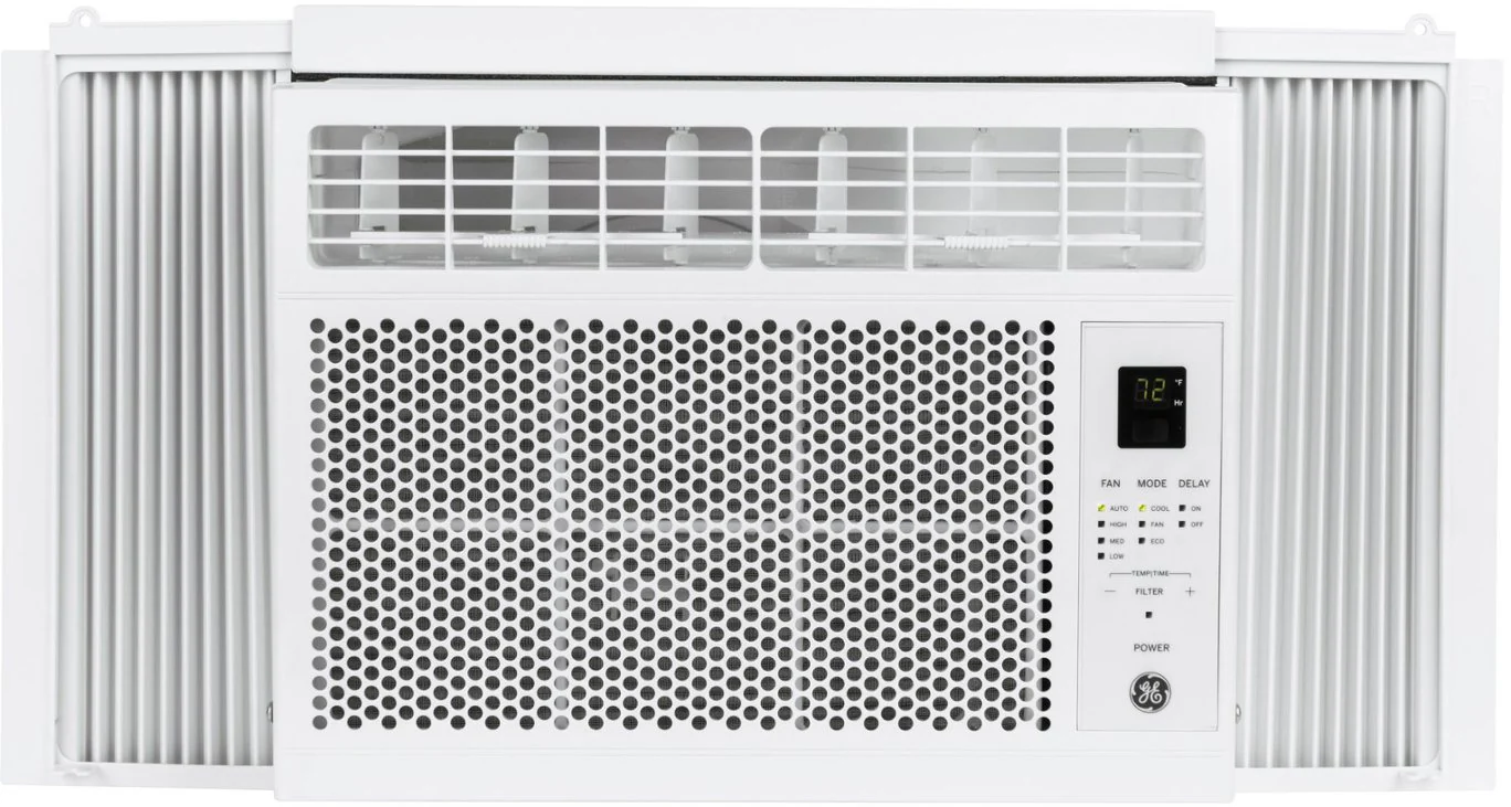 GE - 250 Sq. Ft. 6,000 BTU Window Air Conditioner with Remote - White (AHP06LZ) - Image 12