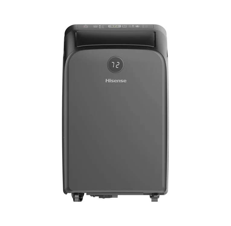 Hisense AP70020HR1GD 12,000-BTU Portable Air Conditioners /w Heat 4-in-1 Convenient Comfort Gray - Image 8