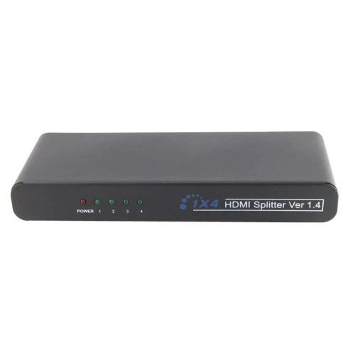 HDMI Splitter 4 Port 1 In 4 Out Audio Video Mirror Screen 1 to 4 HD 4K - Image 3