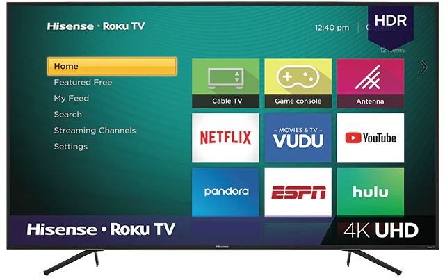 Hisense 65" Class 4K Ultra HD (2160P) HDR Roku Smart LED TV (65R7050E)