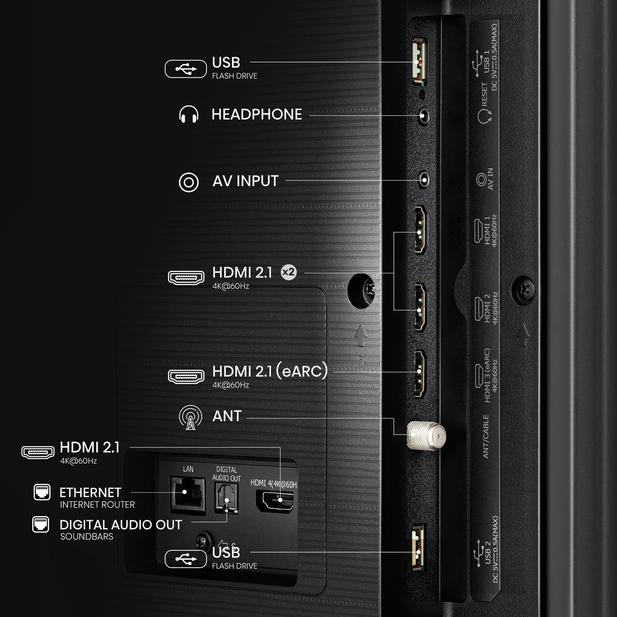 Hisense 65" Class A6 Series 4K UHD Google Smart TV (65A6N) - Image 2