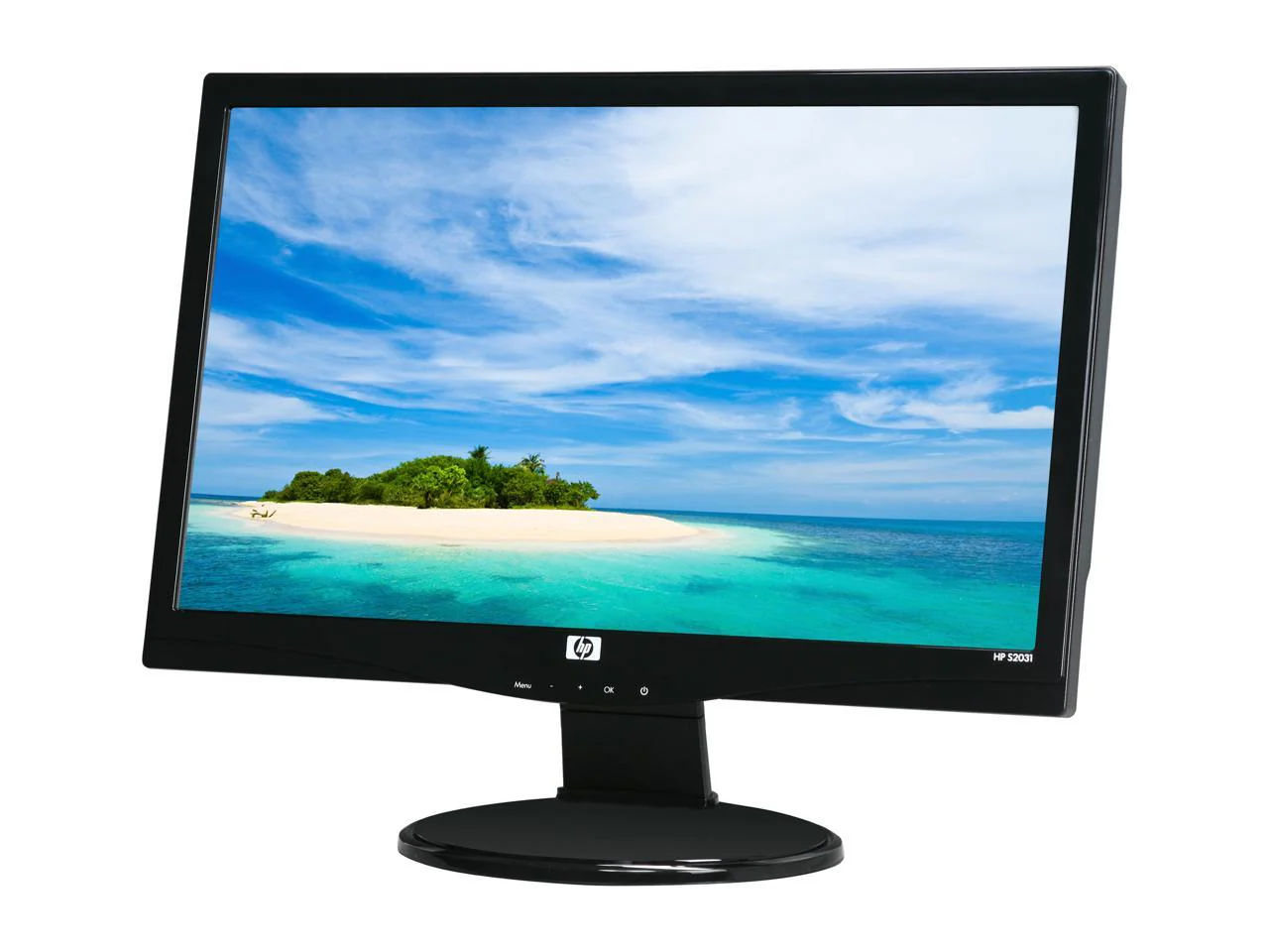 HP 20" 1600 x 900 5 ms D-Sub, DVI-D LCD Monitor ( S2031 ) - Image 4