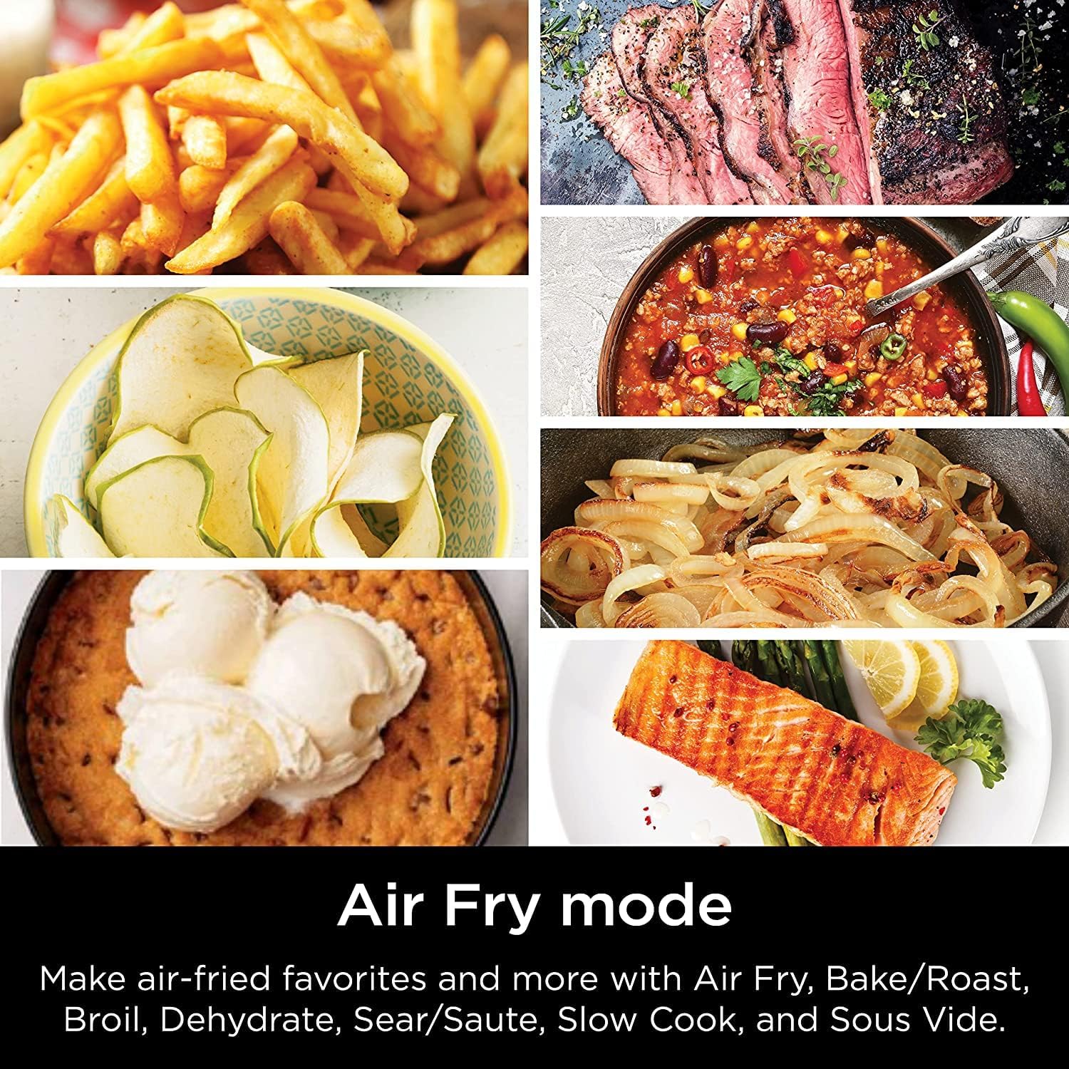 Ninja Speedi Rapid Cooker & Air Fryer, 6-Quart Capacity, 12-in-1 Functions to Steam, Bake, Roast, Sear, Saut, Slow Cook, Sous Vide & More, 15-Minute Speedi Meals All In One Pot, Light Gray - Image 7