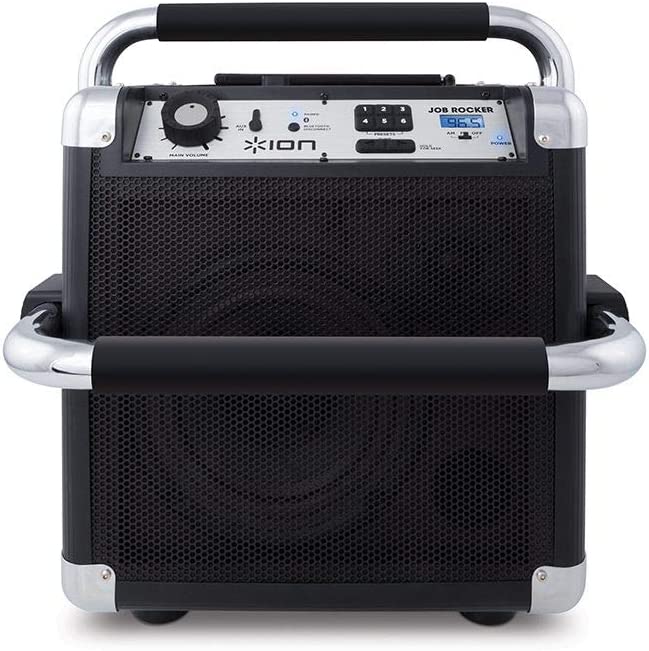 ION Audio iPA30 Audio Job Rocker | Portable Heavy-Duty Bluetooth Speaker with AM/FM Radio (Black) - Image 2