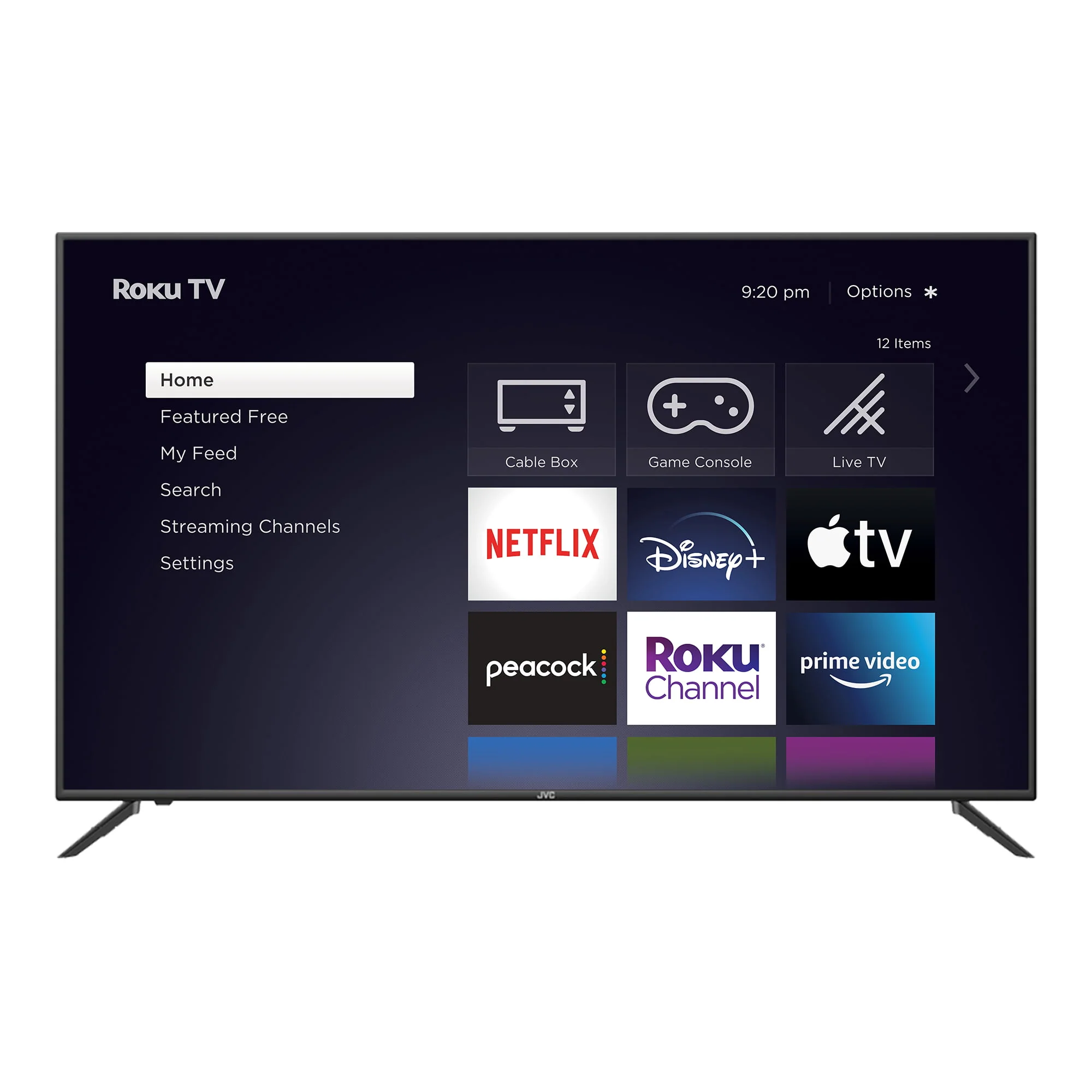 JVC  58" 4K LED ROKU SMART TV (LT-58MAW595)