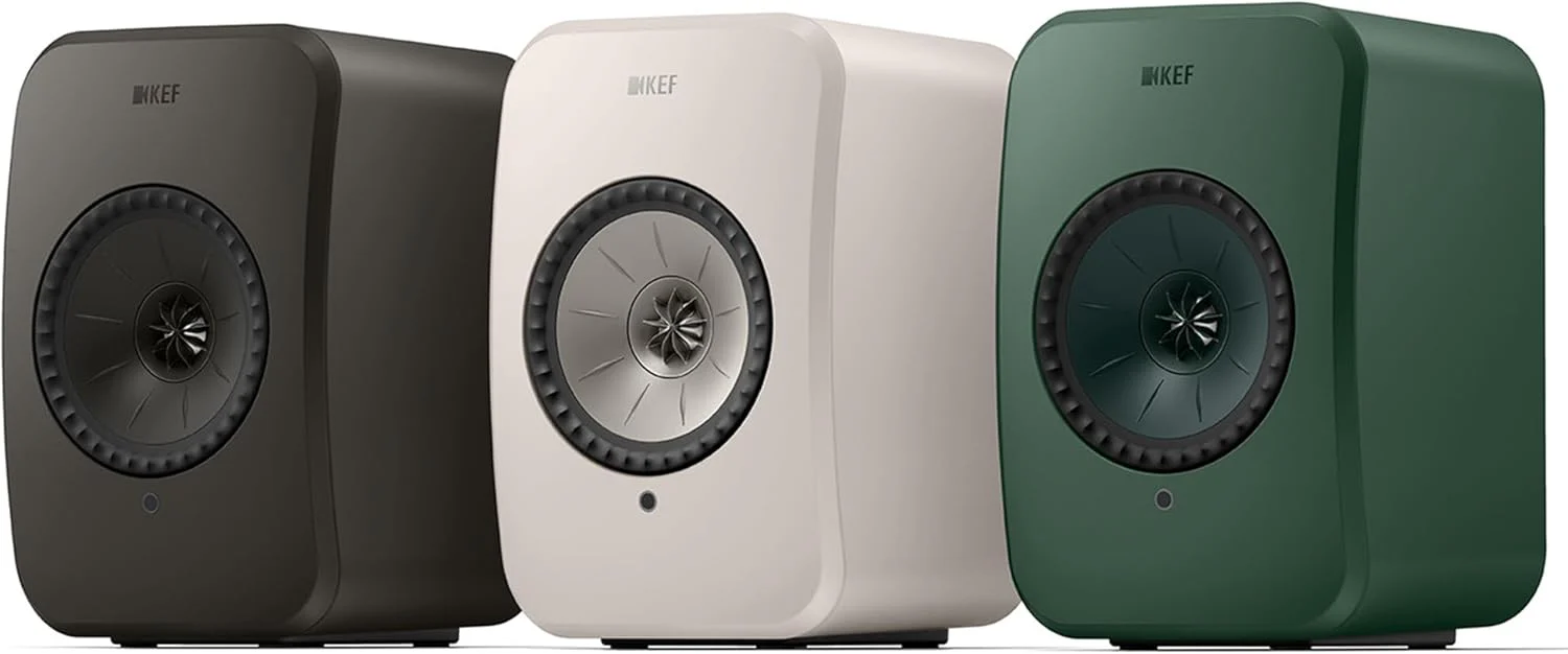 KEF LSX II LT Wireless Speaker 2-pack Sage Green - Image 8