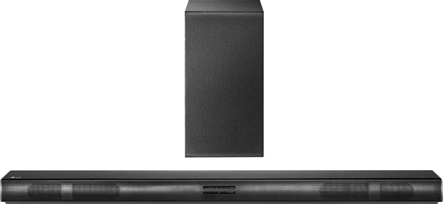 LG - 2.1-Channel 300W Soundbar System with Wireless Subwoofer (SH4) - Image 2