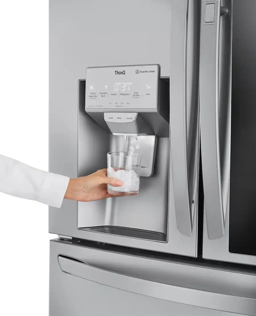 LG - 29.5 Cu. Ft. 4-Door French Door-in-Door Smart Refrigerator with Craft Ice (LRMVS3006S) - Stainless Steel - Image 18