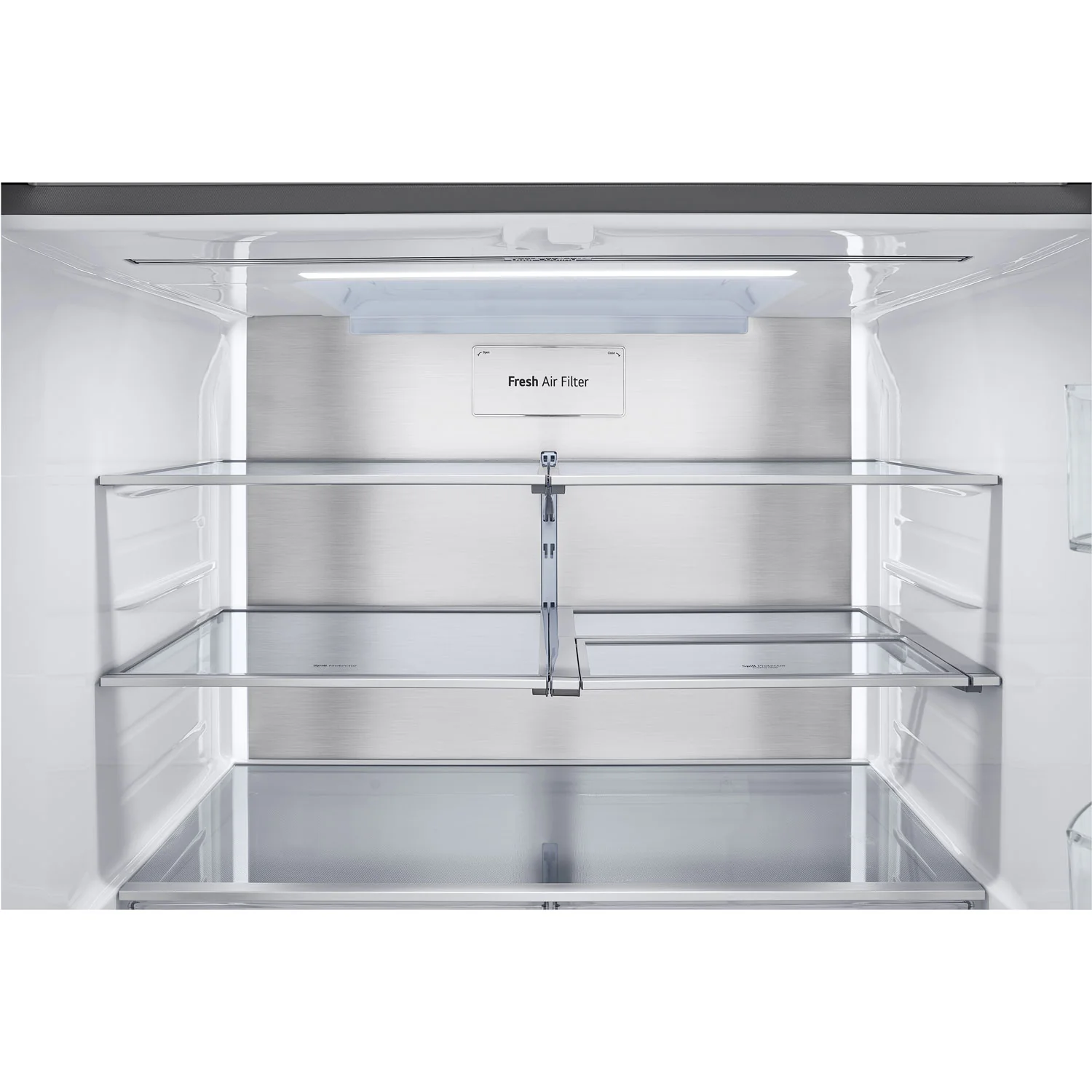 LG 36" 31 Cu. Ft. French Door Refrigerator w/ Water & Ice Dispenser (LRYXS3106S) - Smudge Proof Stainless Steel - Image 5
