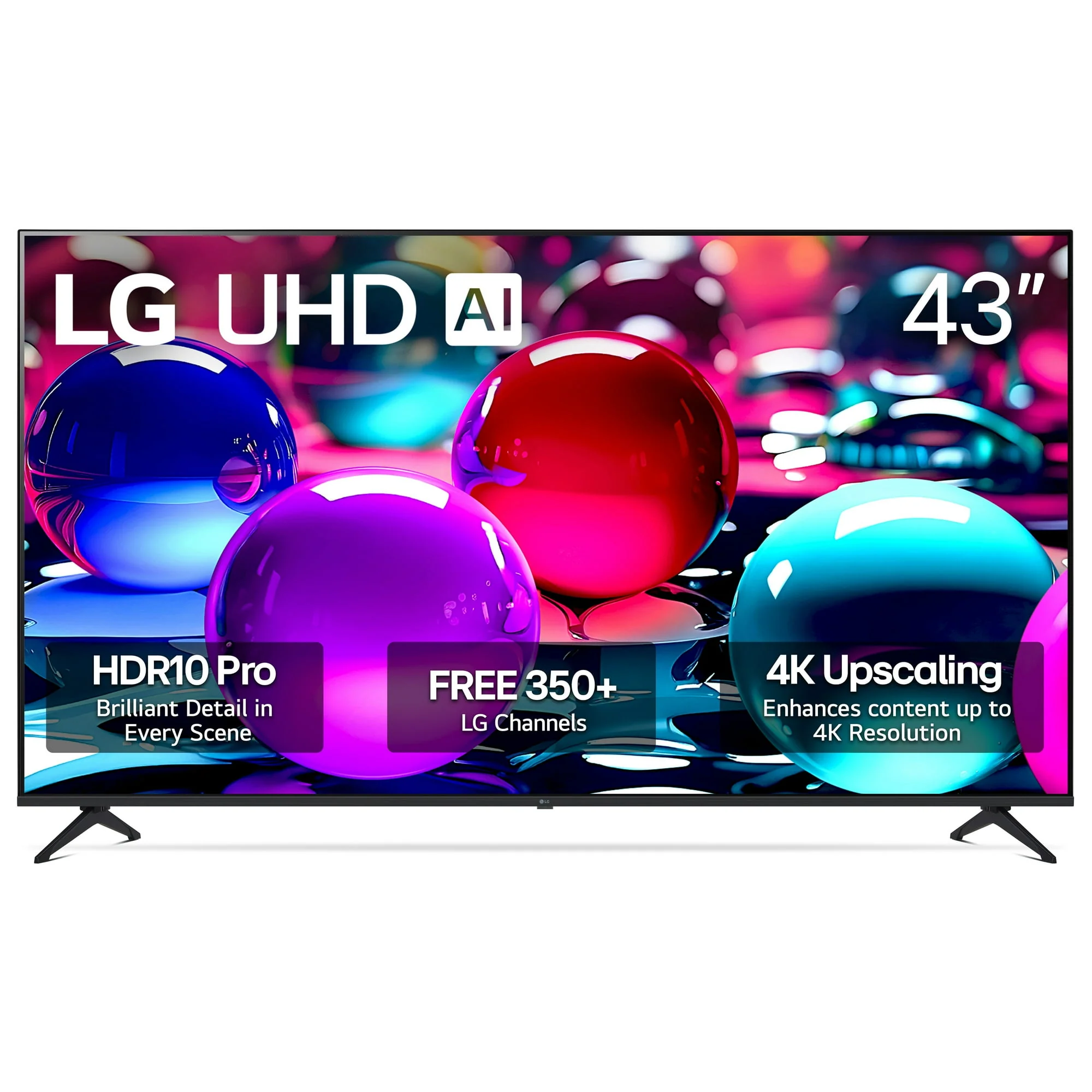 LG 43" 4K UHD UA75 AI Smart TV (43UA7500ZUA)