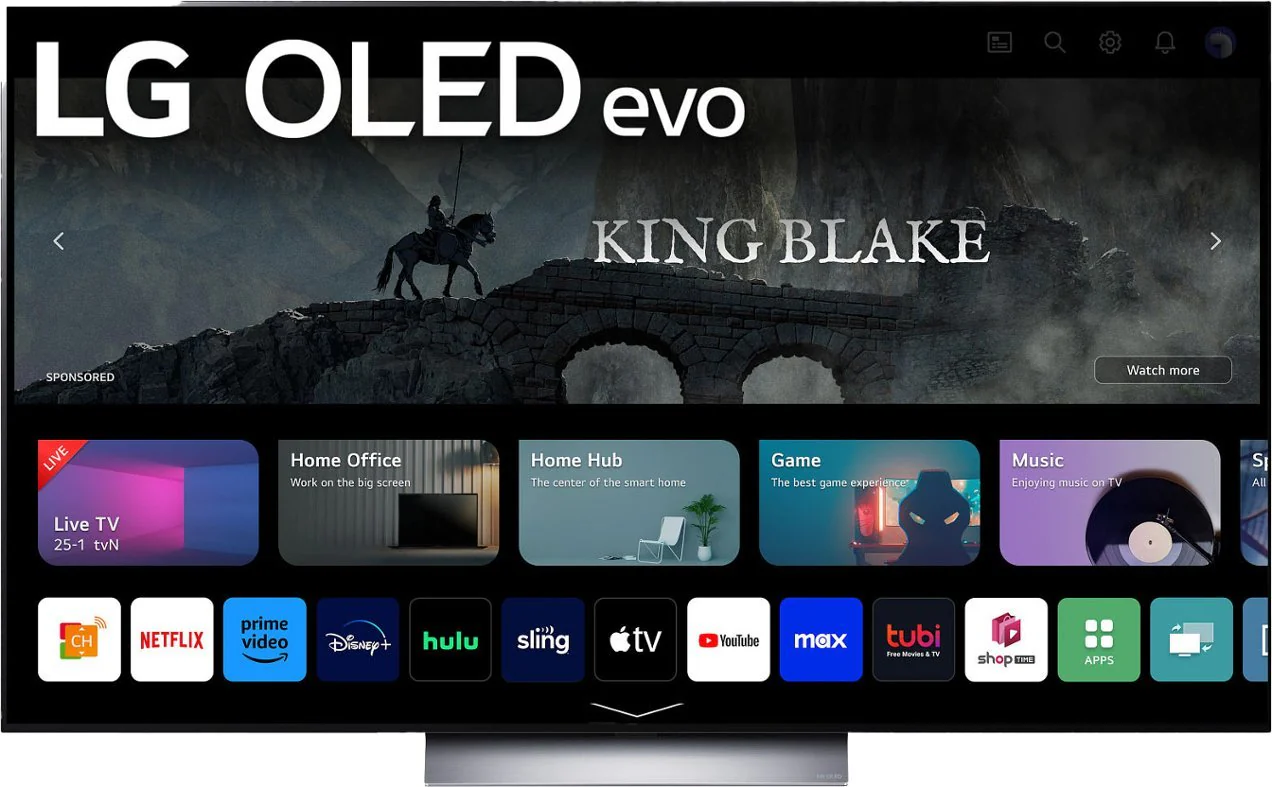 LG 65" Class 4K UHD OLED Web OS Smart TV with Dolby Vision C3 Series (OLED65C3PUA) - Image 2
