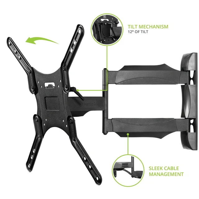 Kanto M300 Full Motion Mount for 26- to 55-in. Flat-panel TVs - Image 10
