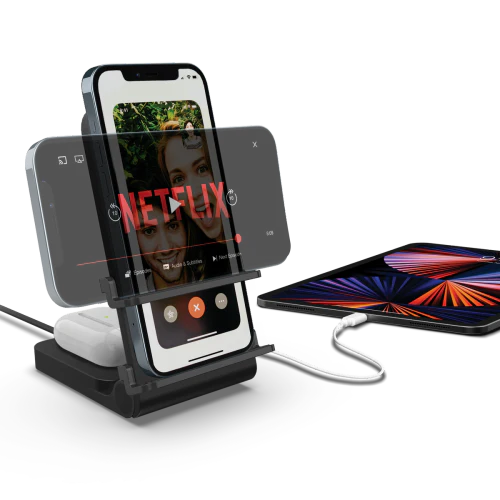 MyCharge 3-in-1 15W Fast Charge Wireless Charging Stand - Image 3