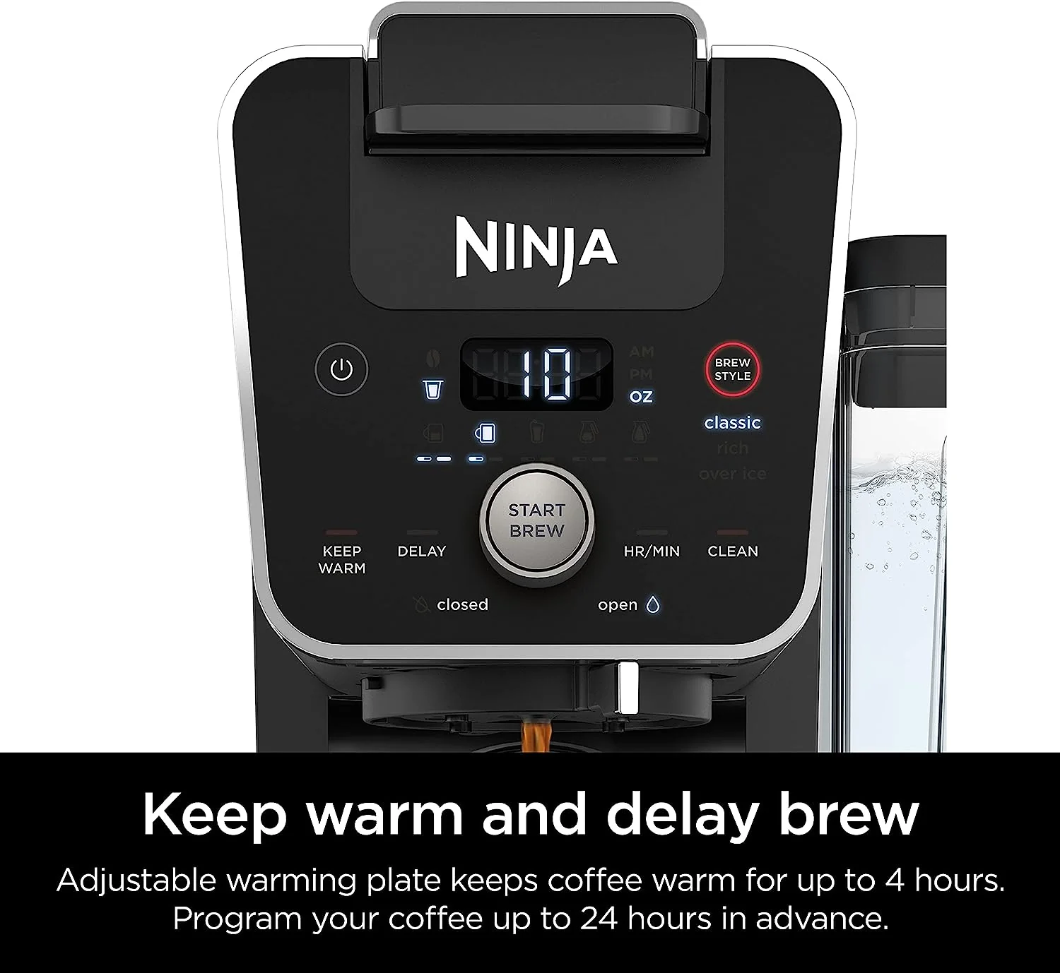 Ninja CFP201 DualBrew 12-Cup Drip, Single-Serve for Coffee Pods, Black - Image 5