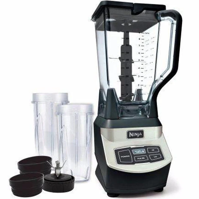Ninja Professional Blender with Single Serve Cups (BL660WM)