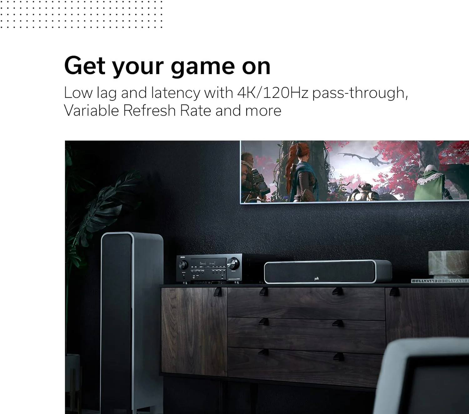 Denon AVR-S760H 7.2 Ch AVR - 75 W/Ch, Advanced 8K Upscaling, Dolby Atmos Height Virtualization, DTS Virtual:X & More, Wireless Streaming, Built-in HEOS, Amazon Alexa Voice Control - Image 6
