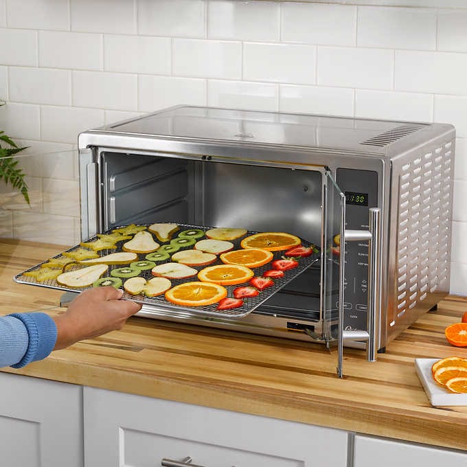 Oster Countertop and Toaster Oven w/ French Door, Turbo Convection, Digital Controls, Extra Large Capacity - Image 2