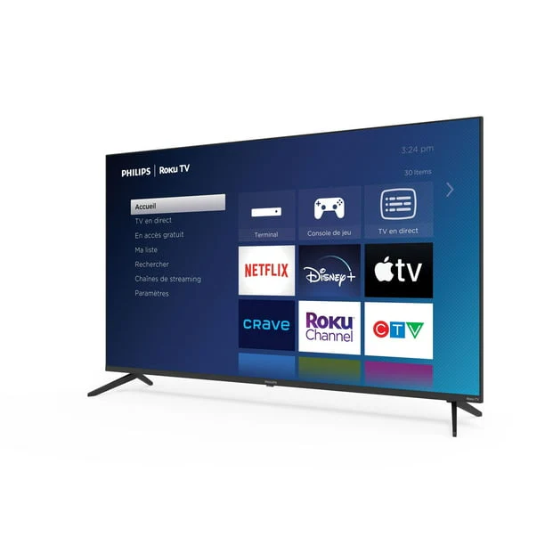 Philips 50" 4K Ultra HD (2160p) Roku Smart LED TV, HDR10 (50PUL6643/F7) - Image 3