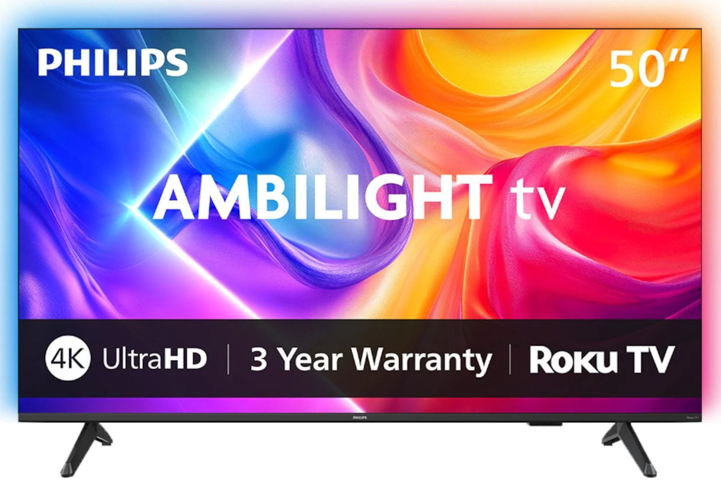 Philips 50" Class 7875 Series 4K UltraHD Ambilight Roku Smart TV (50PUL7875/F7)