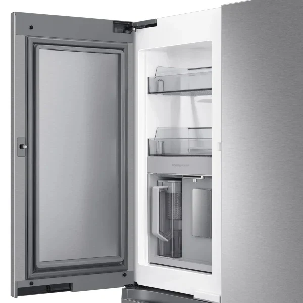 Samsung 23 cu. ft. Counter Depth 4-Door French Door Refrigerator with Beverage Center in (RF23B7671SR) Stainless Steel - Image 5