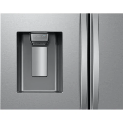 Samsung 36" 25.5 Cu. Ft. French Door SpaceMax Counter Depth Refrigerator w/ Water & Ice Dispenser (RF27CG5400SR) - Stainless - Image 7