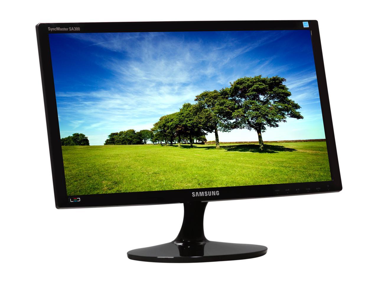 SAMSUNG High Glossy Black 20" 5ms LED BackLight LCD Monitor 1600 x 900 , 250 cd/m2 DCR 1,000,000:1 ( S20A300B ) - Image 3