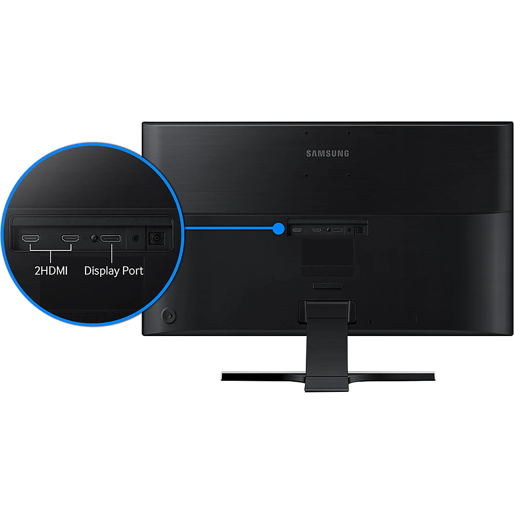 Samsung U28E510D 28" LCD Monitor - 16:9 - 1 ms - 3840 x 2160 - 1 Billion Colors - 370 Nit - 1,000:1 - 4K UHD - HDMI - DisplayPort - 45 W - High Glossy Black, Silver - Image 7