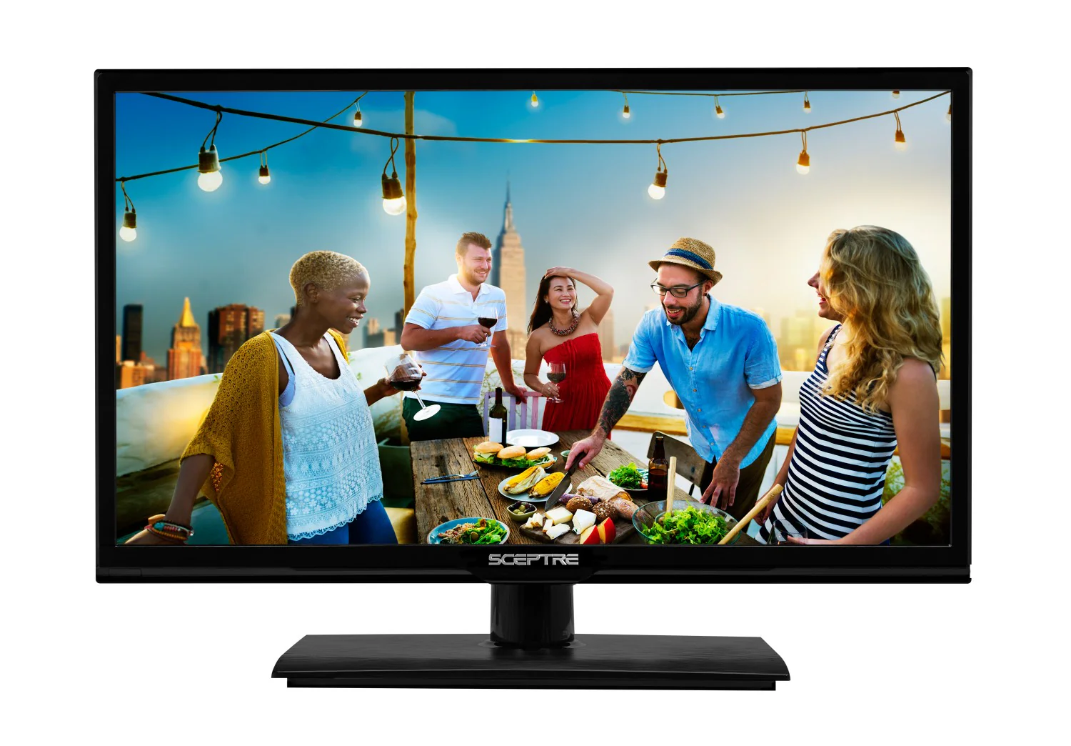 Sceptre 20" Class (19.5" viewable) LED HDTV ( E205BV-SMQC )