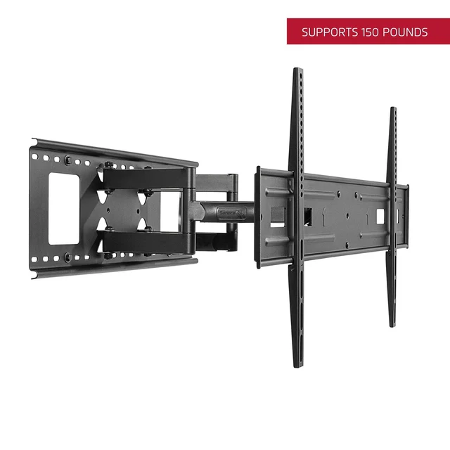 Seneca AV SA51 Full Motion Flat Panel TV Mount 37-Inch to 80-Inch Displays, Black - Image 11